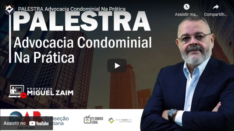 PALESTRA Advocacia Condominial Na Prática